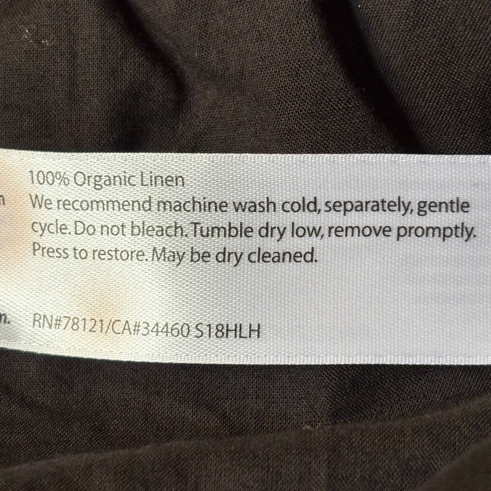 Eileen Fisher Black Pull On Shorts - Picture 5 of 11